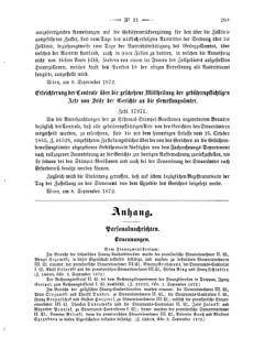 Verordnungsblatt für den Dienstbereich des K.K. Finanzministeriums für die im Reichsrate Vertretenen Königreiche und Länder 18720918 Seite: 23