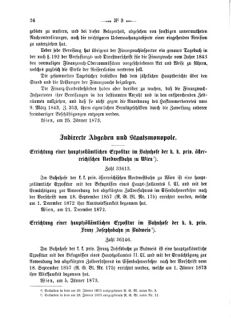 Verordnungsblatt für den Dienstbereich des K.K. Finanzministeriums für die im Reichsrate Vertretenen Königreiche und Länder 18730205 Seite: 10