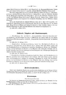 Verordnungsblatt für den Dienstbereich des K.K. Finanzministeriums für die im Reichsrate Vertretenen Königreiche und Länder 18730311 Seite: 7