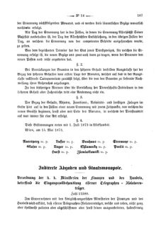 Verordnungsblatt für den Dienstbereich des K.K. Finanzministeriums für die im Reichsrate Vertretenen Königreiche und Länder 18730522 Seite: 5