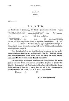 Verordnungsblatt für den Dienstbereich des K.K. Finanzministeriums für die im Reichsrate Vertretenen Königreiche und Länder 18730725 Seite: 12