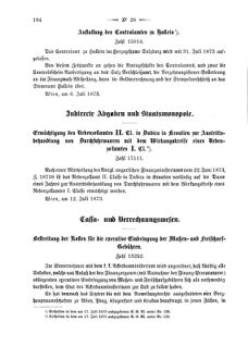 Verordnungsblatt für den Dienstbereich des K.K. Finanzministeriums für die im Reichsrate Vertretenen Königreiche und Länder 18730725 Seite: 14