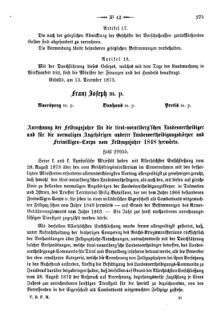 Verordnungsblatt für den Dienstbereich des K.K. Finanzministeriums für die im Reichsrate Vertretenen Königreiche und Länder 18731222 Seite: 5