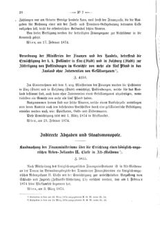 Verordnungsblatt für den Dienstbereich des K.K. Finanzministeriums für die im Reichsrate Vertretenen Königreiche und Länder 18740319 Seite: 2