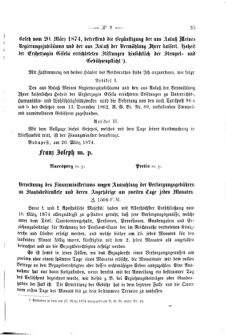 Verordnungsblatt für den Dienstbereich des K.K. Finanzministeriums für die im Reichsrate Vertretenen Königreiche und Länder 18740330 Seite: 3