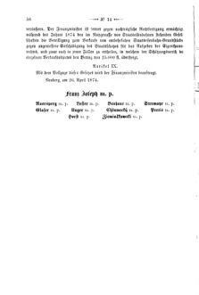 Verordnungsblatt für den Dienstbereich des K.K. Finanzministeriums für die im Reichsrate Vertretenen Königreiche und Länder 18740430 Seite: 4