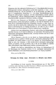 Verordnungsblatt für den Dienstbereich des K.K. Finanzministeriums für die im Reichsrate Vertretenen Königreiche und Länder 18740616 Seite: 8