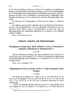 Verordnungsblatt für den Dienstbereich des K.K. Finanzministeriums für die im Reichsrate Vertretenen Königreiche und Länder 18741215 Seite: 2