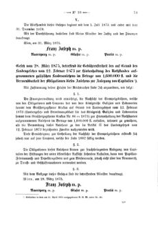 Verordnungsblatt für den Dienstbereich des K.K. Finanzministeriums für die im Reichsrate Vertretenen Königreiche und Länder 18750422 Seite: 3