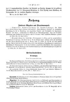 Verordnungsblatt für den Dienstbereich des K.K. Finanzministeriums für die im Reichsrate Vertretenen Königreiche und Länder 18750501 Seite: 3