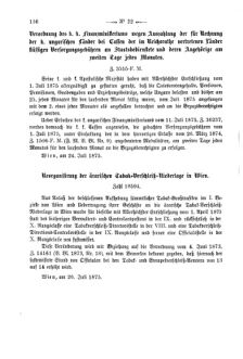 Verordnungsblatt für den Dienstbereich des K.K. Finanzministeriums für die im Reichsrate Vertretenen Königreiche und Länder 18750730 Seite: 2