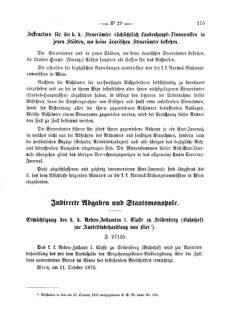 Verordnungsblatt für den Dienstbereich des K.K. Finanzministeriums für die im Reichsrate Vertretenen Königreiche und Länder 18751030 Seite: 13