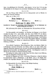 Verordnungsblatt für den Dienstbereich des K.K. Finanzministeriums für die im Reichsrate Vertretenen Königreiche und Länder 18760405 Seite: 5