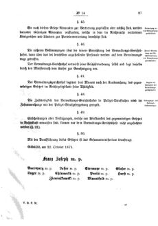 Verordnungsblatt für den Dienstbereich des K.K. Finanzministeriums für die im Reichsrate Vertretenen Königreiche und Länder 18760519 Seite: 9