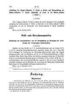 Verordnungsblatt für den Dienstbereich des K.K. Finanzministeriums für die im Reichsrate Vertretenen Königreiche und Länder 18761110 Seite: 2