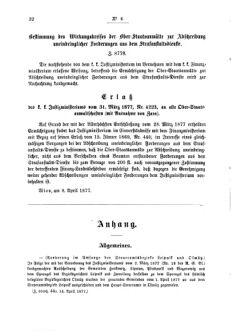 Verordnungsblatt für den Dienstbereich des K.K. Finanzministeriums für die im Reichsrate Vertretenen Königreiche und Länder 18770424 Seite: 2