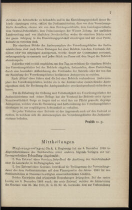 Verordnungsblatt des K.K. Justizministeriums 18850105 Seite: 7