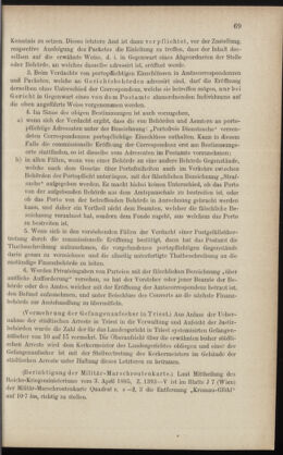 Verordnungsblatt des K.K. Justizministeriums 18850420 Seite: 5