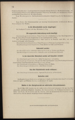 Verordnungsblatt des K.K. Justizministeriums 18850420 Seite: 8