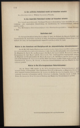 Verordnungsblatt des K.K. Justizministeriums 18850619 Seite: 16