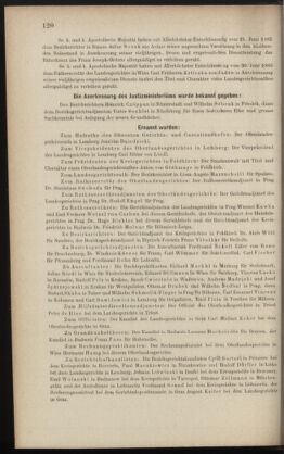 Verordnungsblatt des K.K. Justizministeriums 18850709 Seite: 6