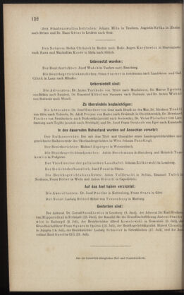 Verordnungsblatt des K.K. Justizministeriums 18850807 Seite: 10