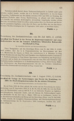 Verordnungsblatt des K.K. Justizministeriums 18850807 Seite: 3