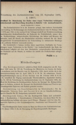 Verordnungsblatt des K.K. Justizministeriums 18851007 Seite: 3