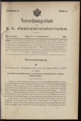 Verordnungsblatt des K.K. Justizministeriums