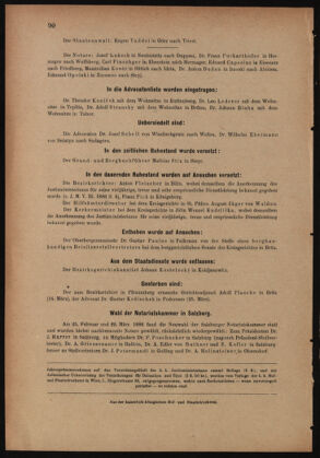 Verordnungsblatt des K.K. Justizministeriums 18860409 Seite: 6