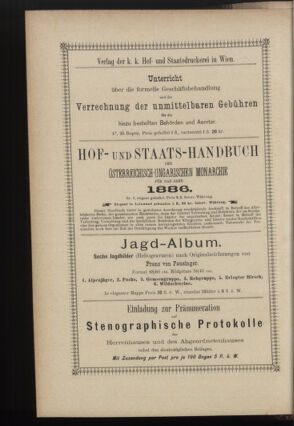 Verordnungsblatt des K.K. Justizministeriums 18860409 Seite: 8