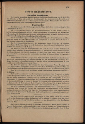 Verordnungsblatt des K.K. Justizministeriums 18860512 Seite: 7