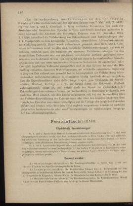 Verordnungsblatt des K.K. Justizministeriums 18860524 Seite: 14