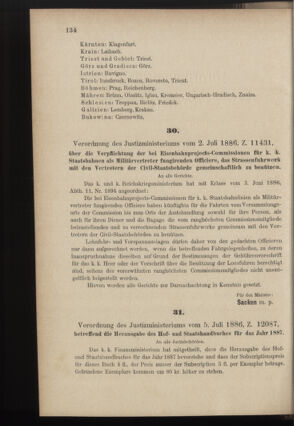 Verordnungsblatt des K.K. Justizministeriums 18860710 Seite: 2