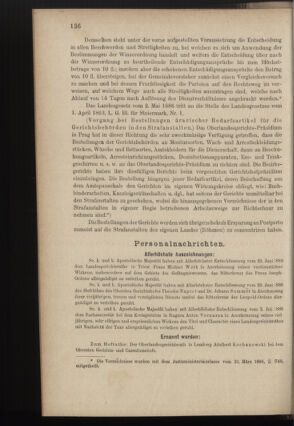 Verordnungsblatt des K.K. Justizministeriums 18860710 Seite: 4