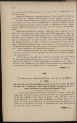 Verordnungsblatt des K.K. Justizministeriums 18860907 Seite: 2