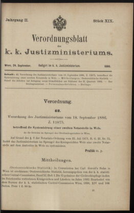 Verordnungsblatt des K.K. Justizministeriums