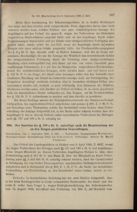 Verordnungsblatt des K.K. Justizministeriums 18861228 Seite: 199