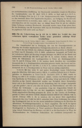 Verordnungsblatt des K.K. Justizministeriums 18861228 Seite: 212