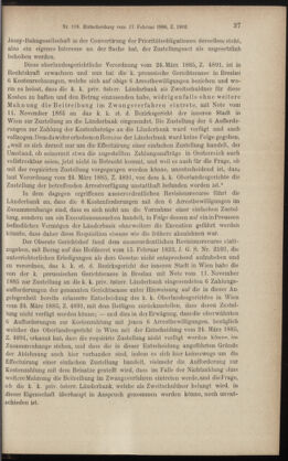 Verordnungsblatt des K.K. Justizministeriums 18861228 Seite: 69