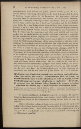 Verordnungsblatt des K.K. Justizministeriums 18861228 Seite: 88