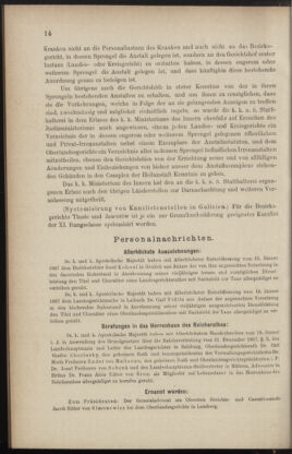 Verordnungsblatt des K.K. Justizministeriums 18870127 Seite: 4