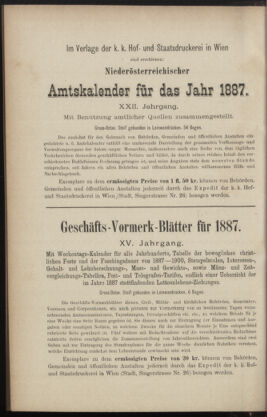 Verordnungsblatt des K.K. Justizministeriums 18870127 Seite: 8