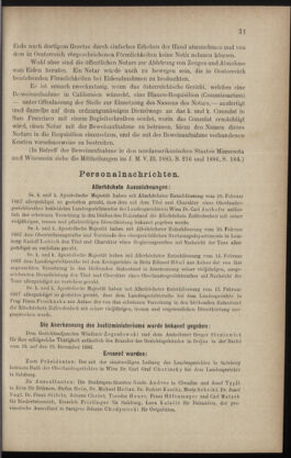 Verordnungsblatt des K.K. Justizministeriums 18870226 Seite: 5