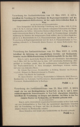 Verordnungsblatt des K.K. Justizministeriums 18870326 Seite: 2