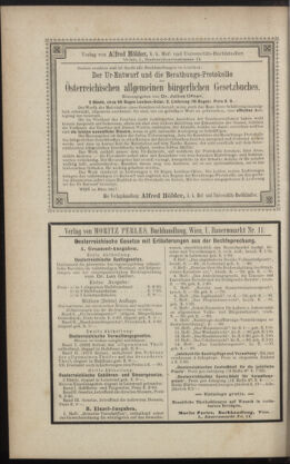 Verordnungsblatt des K.K. Justizministeriums 18870326 Seite: 20