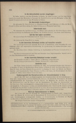 Verordnungsblatt des K.K. Justizministeriums 18870625 Seite: 10