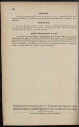 Verordnungsblatt des K.K. Justizministeriums 18870725 Seite: 8