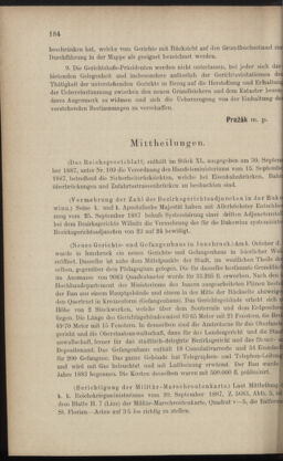 Verordnungsblatt des K.K. Justizministeriums 18871008 Seite: 6