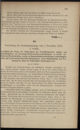 Verordnungsblatt des K.K. Justizministeriums 18871210 Seite: 3